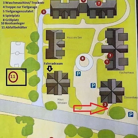 Im Zeesenhaus Im 1 Og Mit Balkon Apartament