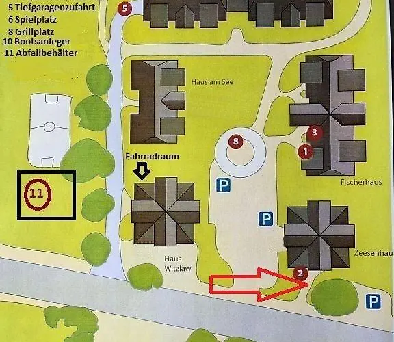 Im Zeesenhaus Im 1 Og Mit Balkon Apartment